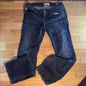 Stylish Women's Dark Blue Boot Cut Jeans